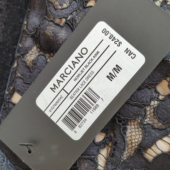 Marciano Black Lace Maxi Dress - Picture 7 of 15